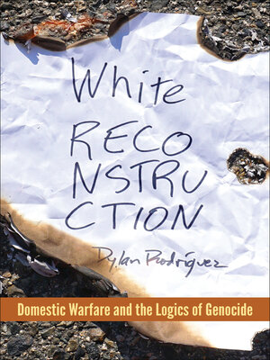cover image of White Reconstruction